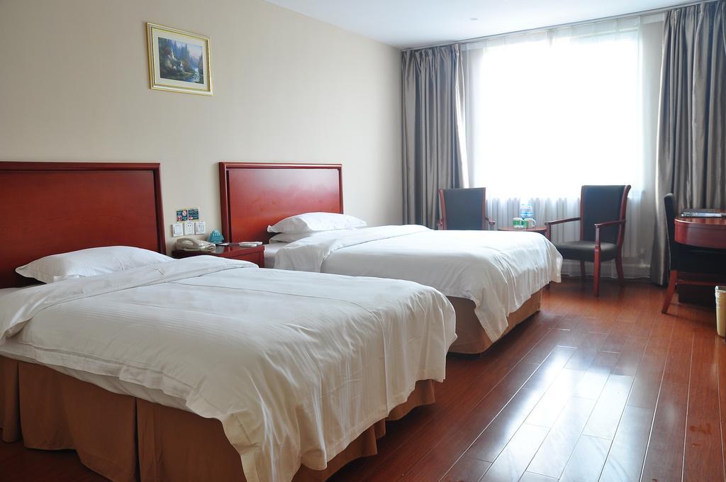 Greentree Inn Ji'Nan Xishichang Weiba Road Business Hotel Jinan Exterior foto