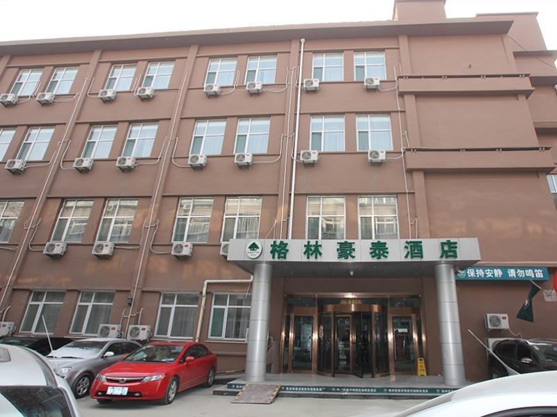 Greentree Inn Ji'Nan Xishichang Weiba Road Business Hotel Jinan Exterior foto