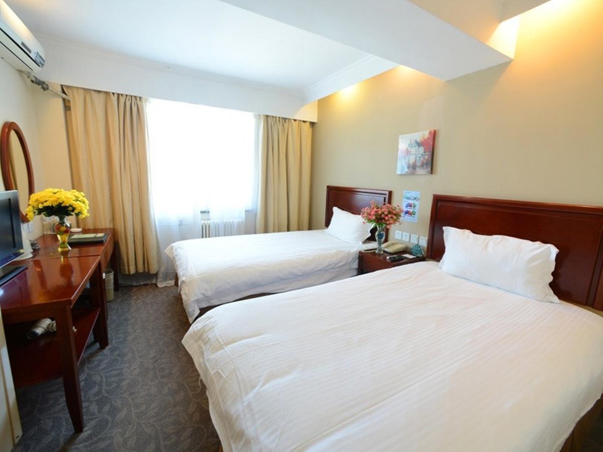 Greentree Inn Ji'Nan Xishichang Weiba Road Business Hotel Jinan Exterior foto